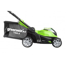 Газонокосилка аккумуляторная GREENWORKS G40LM41K4