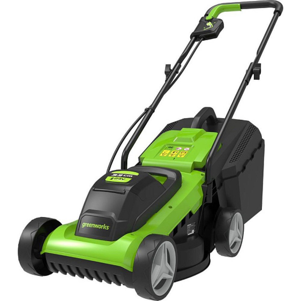 Газонокосилка аккумуляторная GREENWORKS G24LM33K2 2509607