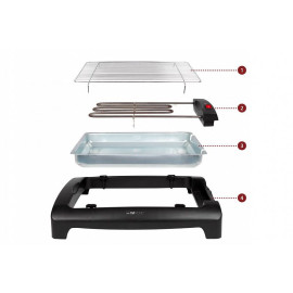 Гриль CLATRONIC BQ 2977 N черный