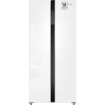 Холодильник WEISSGAUFF WSBS 500 Inverter NoFrost White Glass