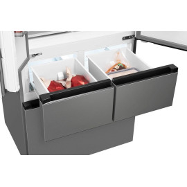 Холодильник WEISSGAUFF WFD 450 Built-in Inverter NoFrost Inox