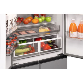 Холодильник WEISSGAUFF WFD 450 Built-in Inverter NoFrost Inox