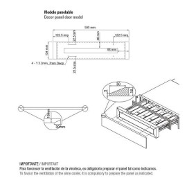 Винный шкаф PANDO PVMC 15-5 PA