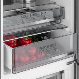 Холодильник WEISSGAUFF WRK 195 D Full NoFrost Inox Glass