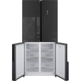Холодильник WEISSGAUFF WCD 450 Inox Glass NoFrost Inverter