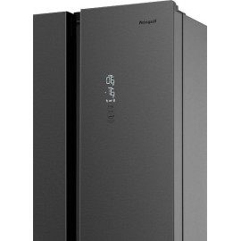 Холодильник WEISSGAUFF WCD 450 Inox Glass NoFrost Inverter