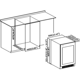Винный шкаф GRAUDE FWK 80.2