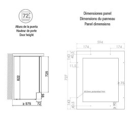 Винный шкаф PANDO PVMBP 60-44 PAR