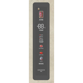 Холодильник TESLER RFD-427BI Marble Beige