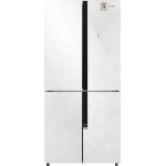 Холодильник WEISSGAUFF WCD 450 White Rock Glass NoFrost Inverter