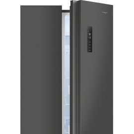 Холодильник WEISSGAUFF WSBS 500 Inverter NoFrost Dark Grey