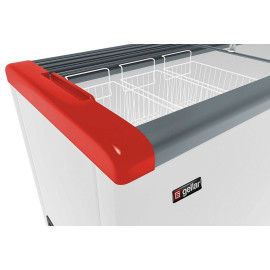 Морозильный ларь FROSTOR FG 600 C белый с красным