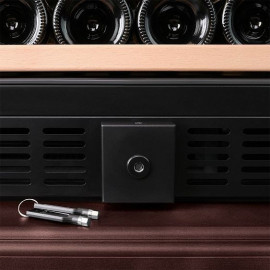 Винный шкаф MEYVEL MV77PRO-KBT2 (Спелая вишня)