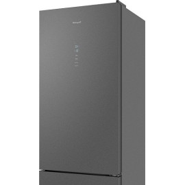 Холодильник WEISSGAUFF WRK 195 D Full NoFrost Bru Steel Glass