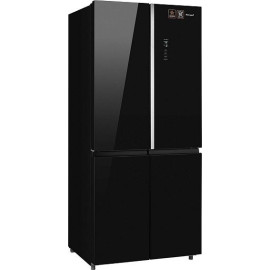 Холодильник WEISSGAUFF WCD 590 NoFrost Inverter Premium EcoFresh Black Glass