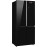 Холодильник WEISSGAUFF WCD 590 NoFrost Inverter Premium EcoFresh Black Glass