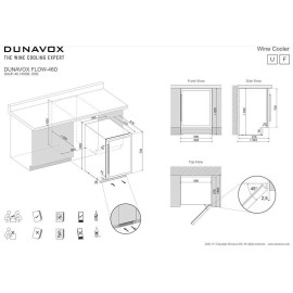 Винный шкаф DUNAVOX DAUF-46.145DBH