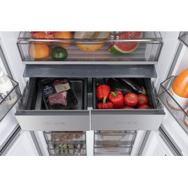 Холодильник WEISSGAUFF WCD 590 NoFrost Inverter Premium EcoFresh Inox