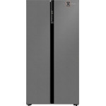 Холодильник WEISSGAUFF WSBS 600 NoFrost Inverter Bru Steel Glass