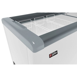 Морозильный ларь FROSTOR FG 500 C белый с серым