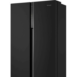 Холодильник WEISSGAUFF WSBS 500 Inverter NoFrost Black Glass