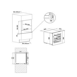 Винный шкаф TEMPTECH OZ60DX-24