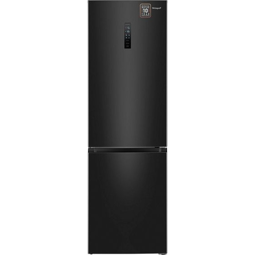 Холодильник WEISSGAUFF WRK 2000 Total NoFrost Inverter Black Inox