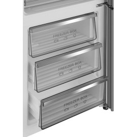 Холодильник WEISSGAUFF WRK 195 D Full NoFrost Dark Grey Glass