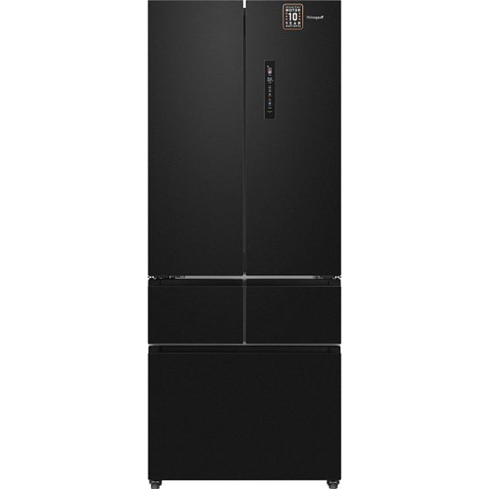 Холодильник WEISSGAUFF WFD 450 Built-in Inverter NoFrost Dark Inox