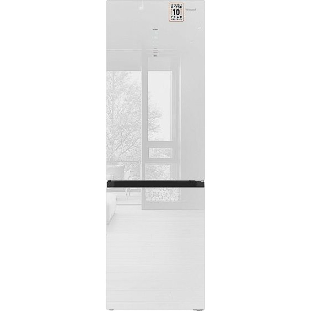Холодильник WEISSGAUFF WRK 2000 Total NoFrost Inverter White Glass