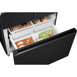 Холодильник WEISSGAUFF WFD 450 Built-in Inverter NoFrost Dark Inox