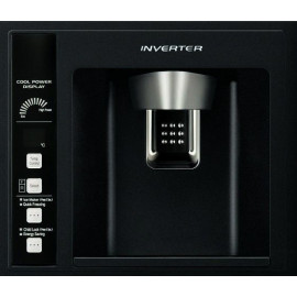Холодильник HITACHI r-w662 fpu3x gbk черный