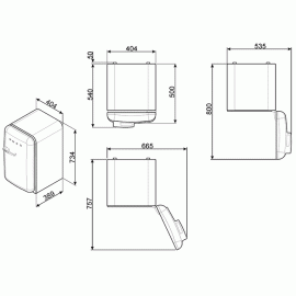 Холодильник SMEG FAB5LOR