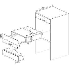 Ящик сомелье SMEG CPS615NX