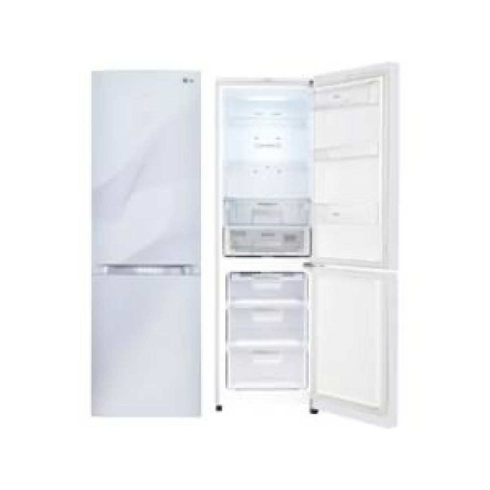 Холодильник LG ga-b439zvqz белый