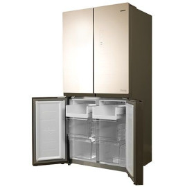 Холодильник CENTEK CT-1756 NF Beige Glass