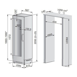 Винный шкаф V-ZUG WC6T-51097 L