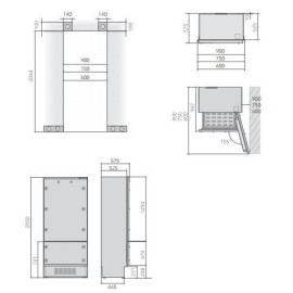 Холодильник KITCHENAID KCZCX 20901L