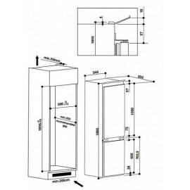Холодильник HOTPOINT-ARISTON BCB 7525 E C AA O3 (RU)