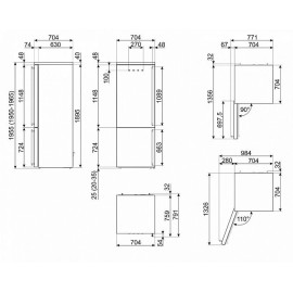 Холодильник SMEG FA8005LPO5