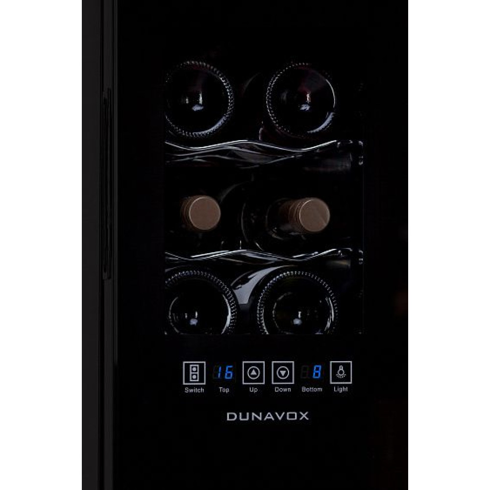 Винный шкаф DUNAVOX thermo dx-12.33dsc
