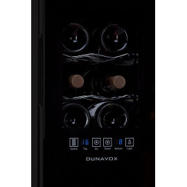 Винный шкаф DUNAVOX thermo dx-12.33dsc