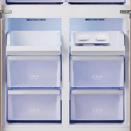 Холодильник TESLER RCD-545I beige glass