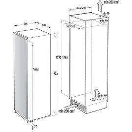 Холодильник GORENJE RI517E41WF