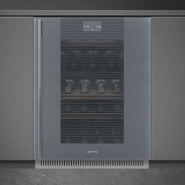 Встраиваемый винный шкаф SMEG CVI138RWS2