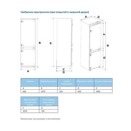 Холодильник AKPO CHA 300 TNFI