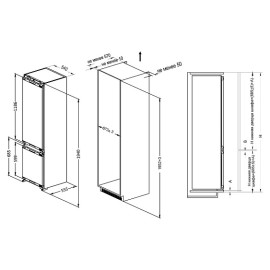 Холодильник HIBERG RFCI-465 NFW inverter
