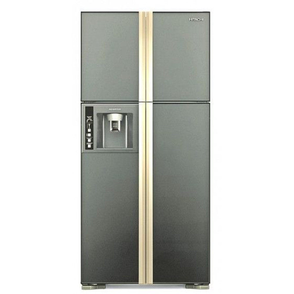 Холодильник HITACHI r-w662 pu3 sts сталь