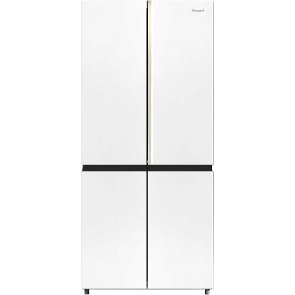 Холодильник WEISSGAUFF WCD 590 NoFrost Inverter Premium Biofresh White Glass