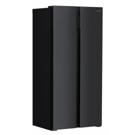 Холодильник HYUNDAI CS4505F черная сталь